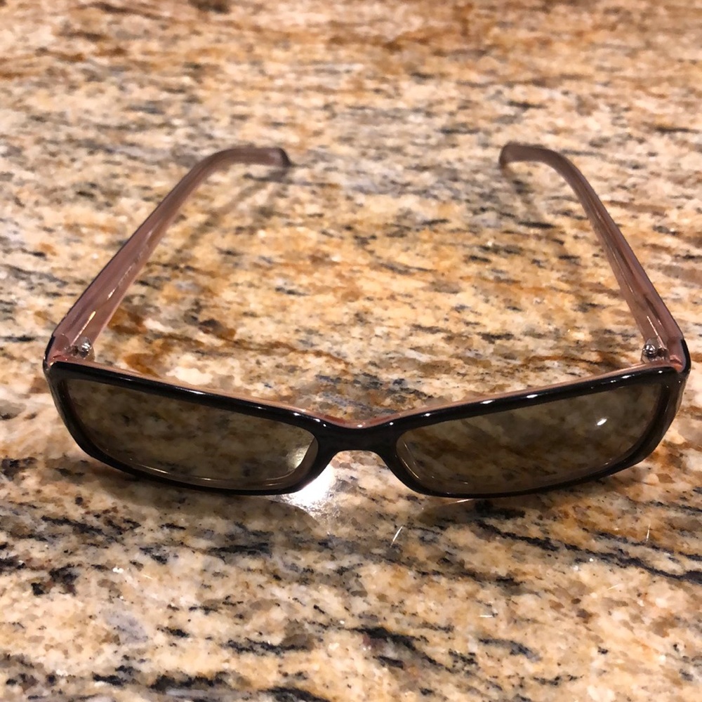 Vintage Adrienne Vittadini black/mauve sunglasses